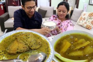 Mango Special Lunch Item | Amm Diea Sob Ranna Khelam | Rice | Mango Chicken | Mango Katla | Kasundi