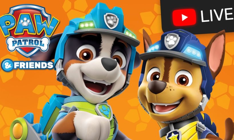 🔴 PAW Patrol Best Dino Rescue and Moto Pups Season 7 Episodes Live Stream | Cartoons for Kids