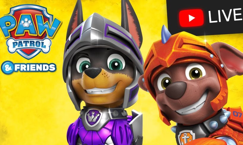 🔴 PAW Patrol Favorite Rescue Episodes Live Stream - Mighty Pups, Ultimate, Dino | Cartoons for Kids