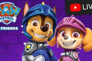 🔴 PAW Patrol Rescue KNIGHTS and Sea Patrol Episodes Live Stream | Cartoons for Kids