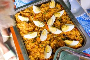 Philippines Food for a Cause - Aunty’s Secret CARROT RICE at Gawad Kalinga Village!