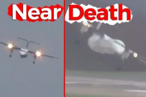 Pilot Loses Control While Landing - NEAR DEATH CAPTURED COMPILATION #1