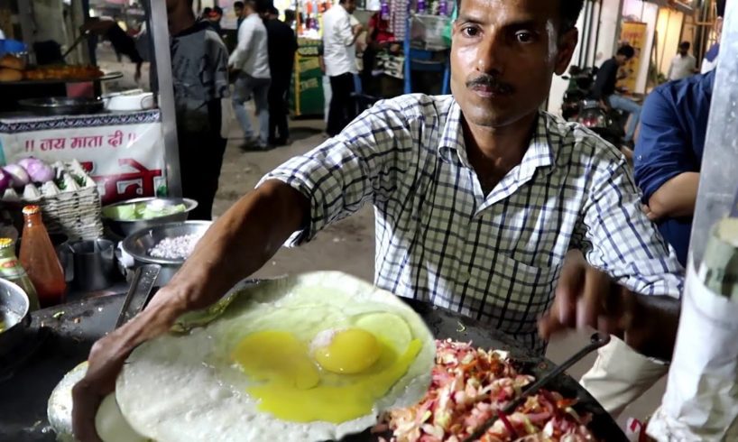 Rajhdhani Anda Roll & Bread Toast Seller | Double Egg Roll / Bread Toast 40 Rs/ | Patna Street Food