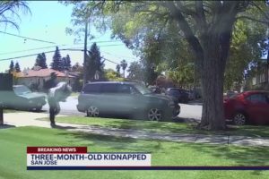 Surveillance images capture man kidnapping 3-month-old baby in San Jose