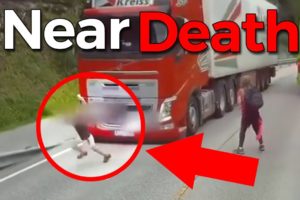 TRUCK TESTING ITS BREAKS - Near Death Captured On GoPro & Camera Compilation #21