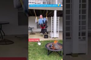 When dads are left home alone🤣 | Best Fail of the Week | #funnyvideo #gonewrong