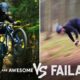 Wins Vs Fails While Mountain Biking | People Are Awesome Vs. FailArmy