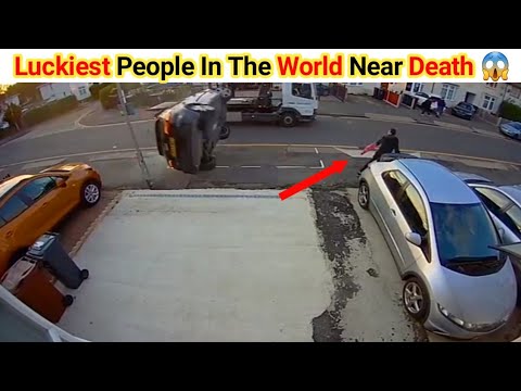 luckiest people in the world | luckiest people caught on camera | near death captured |#shorts