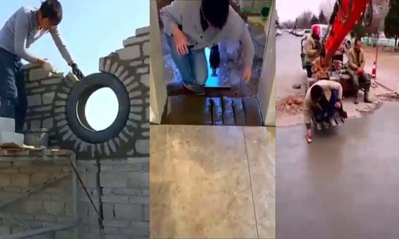 unbelievable skilled people construction skills workers never seen before    people are awesome