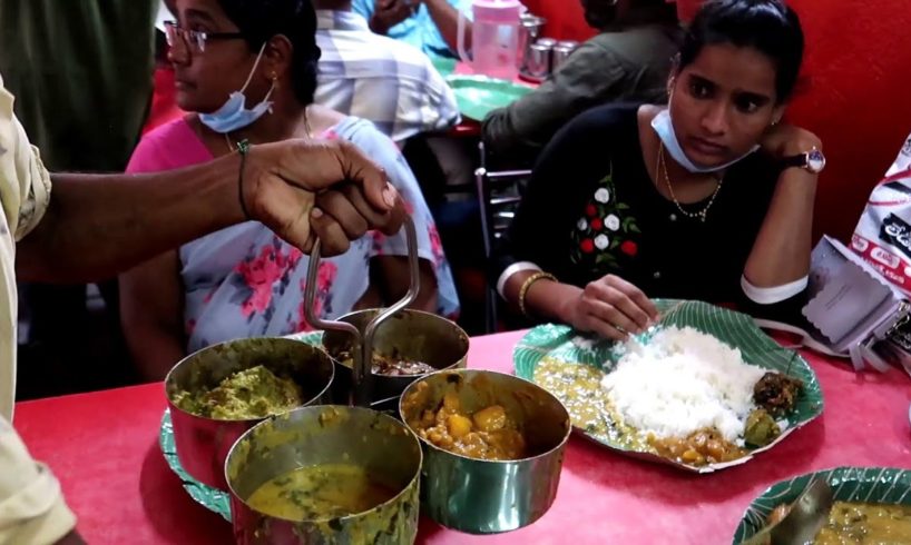 60 Rs/ Bengali Rice Thali in Hyderabad | Unlimited Dal | Veg Curry | Balaji Hotel | L V Prasad Eye