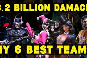 8.2 Billion Damage In 6 Solo Raid Fights! Injustice 2 Mobile