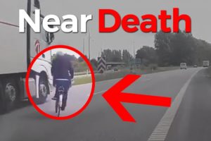 BYCICLE MAN HIT BY TRUCK - NEAR DEATH CAPTURED On GoPro & Camera Compilation #23