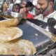Best Breakfast in Indian Street | 2 Chole Bhature 20 Rs/ | Kolkata Barabazar Chini Patty