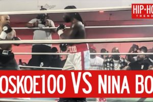 Boskoe100 VS Nina Boy FULL FIGHT (Crowd was BOOING)