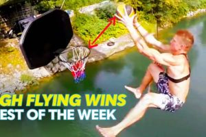 Dunking Basketball From 55ft Bridge | Best Of The Week