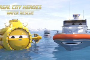 Flip the Rescue Boat & Ava the Submarine - Real City Heroes (RCH) | Videos For Children