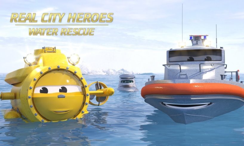 Flip the Rescue Boat & Ava the Submarine - Real City Heroes (RCH) | Videos For Children