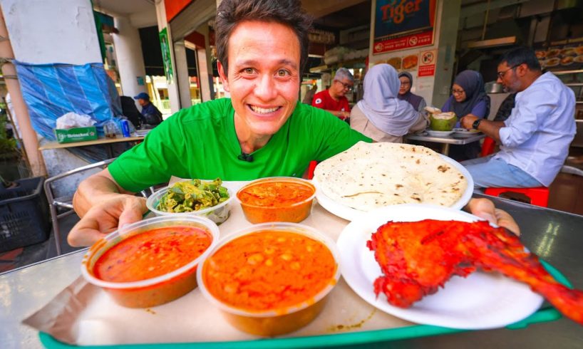 Indian Street Food in Singapore!! KING OF CHAPATI - Best Food in Little India!!