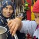 Jay Mata Di Momo Corner | Hardworking Couple Selling Veg Momo | Price 10 Rs/ | Lucknow Street Food