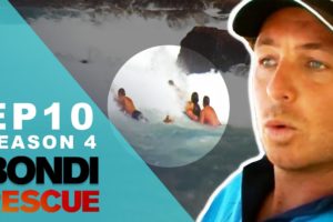 Lifeguards Save A Woman From Dangerous Rocks! Bondi Rescue - Season 4 Episode 10 (OFFICIAL UPLOAD)
