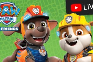 🔴 PAW Patrol Dino Rescue with NEW Pup REX Rescue Episodes Live Stream | Cartoons for Kids