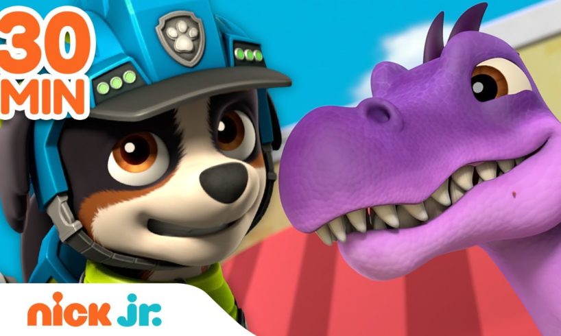 PAW Patrol Dinosaur Rescues! w/ Rex & Zuma ЁЯжЦ | 30 Minute Compilation | Nick Jr.