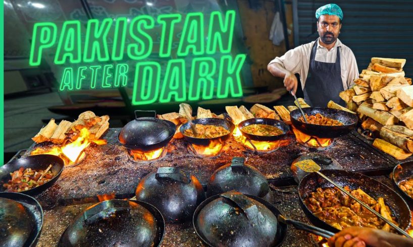 Pakistan Street Food at Night!! Vegans Won’t Survive Here!!