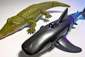 Remote Control Sea Animals - Shark and Crocodile