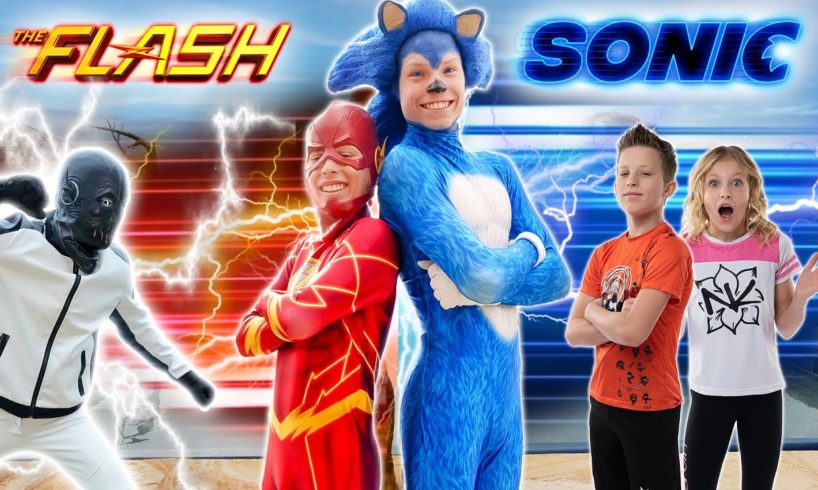 SONIC The Hedgehog VS The FLASH!