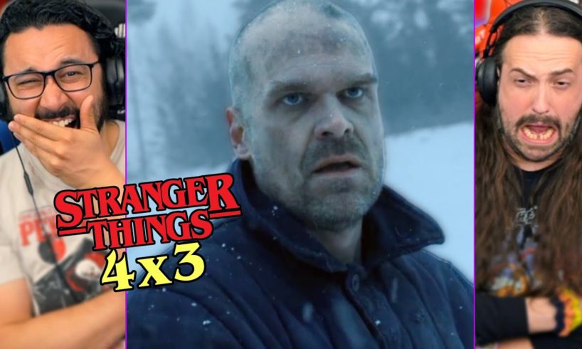 STRANGER THINGS 4x3 REACTION!! "Chapter 3: The Monsters And The Superheroes" Season 4 Breakdown