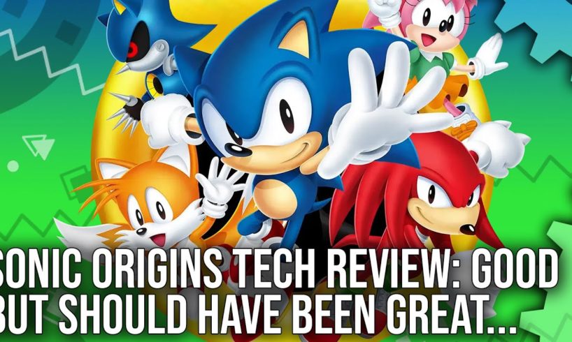 Sonic Origins - The Digital Foundry Tech Review - Good... But Should Have Been Great