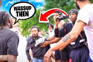 THE WHOLE HOOD TRIED TO FIGHT ME… (Mic’d Up 5v5)