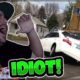 THERE'S A TRAIN THERE! - Stupid Drivers Compilation #157 REACTION!