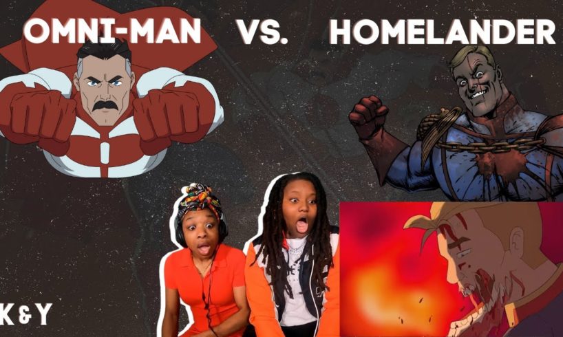 "Omni-Man VS Homelander (Invincible VS The Boys)" DEATH BATTLE! REACTION!! | K&Y