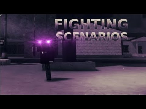 Roblox Da Hood - Fighting Scenarios #1