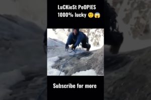 LuCKieSt PeOPle  || #shorts #trending #neardeath#luckiestpeople #omg #shortvideo #respect #viral