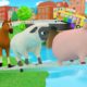 Baby Animal Rescue | Learn Animal Names | Farm Animal Sounds | Children Nursery Rhymes