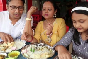 Barir Pase 80 Takai Mach Bhaat Khelam | High Road Dhaba | Rice | Vola | Rui | Chara Fish | Shukto