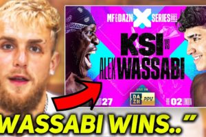 CELEBRITIES REACT To KSI VS Alex Wassabi FIGHT Announcement!