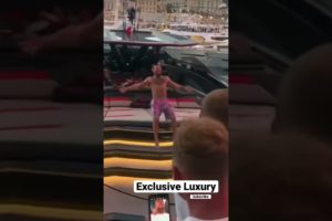 Connor McGregor chilling in his Lamborghini Yaght #exclusive