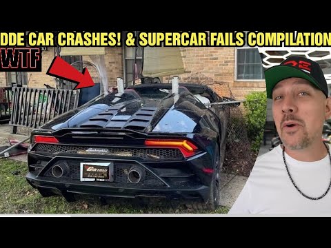 DDE CAR CRASHES.!!😯SUPERCAR FAILS CRASH COMPILATION!(CRAZY FOOTAGE!)WTF SUPERCARS GO WILD ALEX CHOI