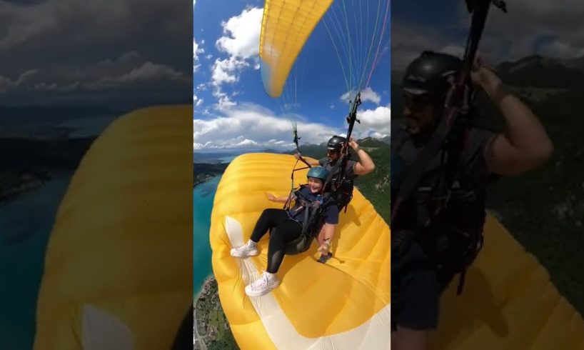 Extreme Paragliding People are Amazing #shorts Video by @theoadb