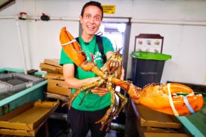 Giant LOBSTER ROLLS!! 🦞 Fresh Lobster + Warm Butter | Best Food Shacks in Connecticut, USA!