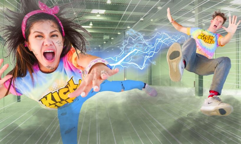 If We Get Too Close... Our Bracelets Start Shocking Us!