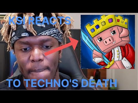 KSI'S REACTION TO TECHNOBLADE'S DEATH (SAD)