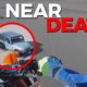 MOTORCYCLE LANDS ON CAR - NEAR DEATH CAPTURED On GoPro & Camera Compilation #27