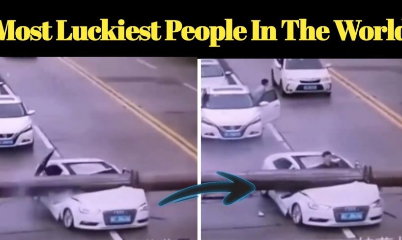 Most Luckiest People In The World Caught on Camera