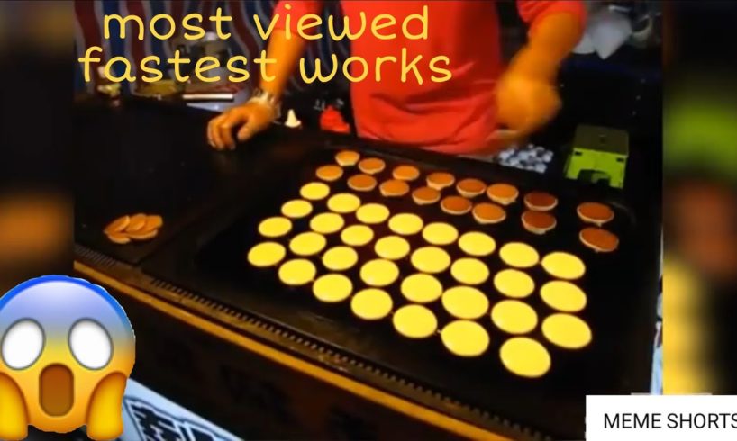 PEOPLE ARE AWESOME #0001 (FAST WORKERS EDITION) Meme Shorts #MemeShorts #FastWorks #Viral