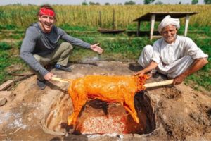 Pakistani Food FAIL!! Underground Goat Cooking Goes Wrong!!