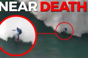 SURFER vs MONSTER WAVE - Near Death Captured On GoPro & Camera Compilation #30